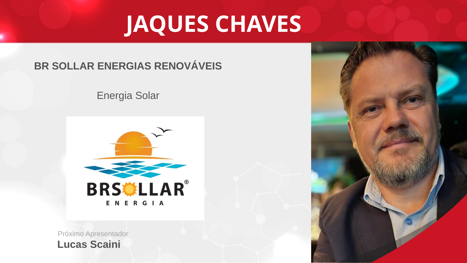 Página de apresentação de Jaques Evandro Chaves